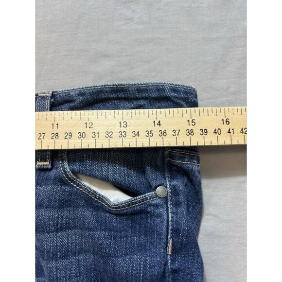 PAIGE | Women's Jeans Skyline Ankle Peg Size 27 Blue Low-Rise Straight 30x27 - Picture 4 of 9